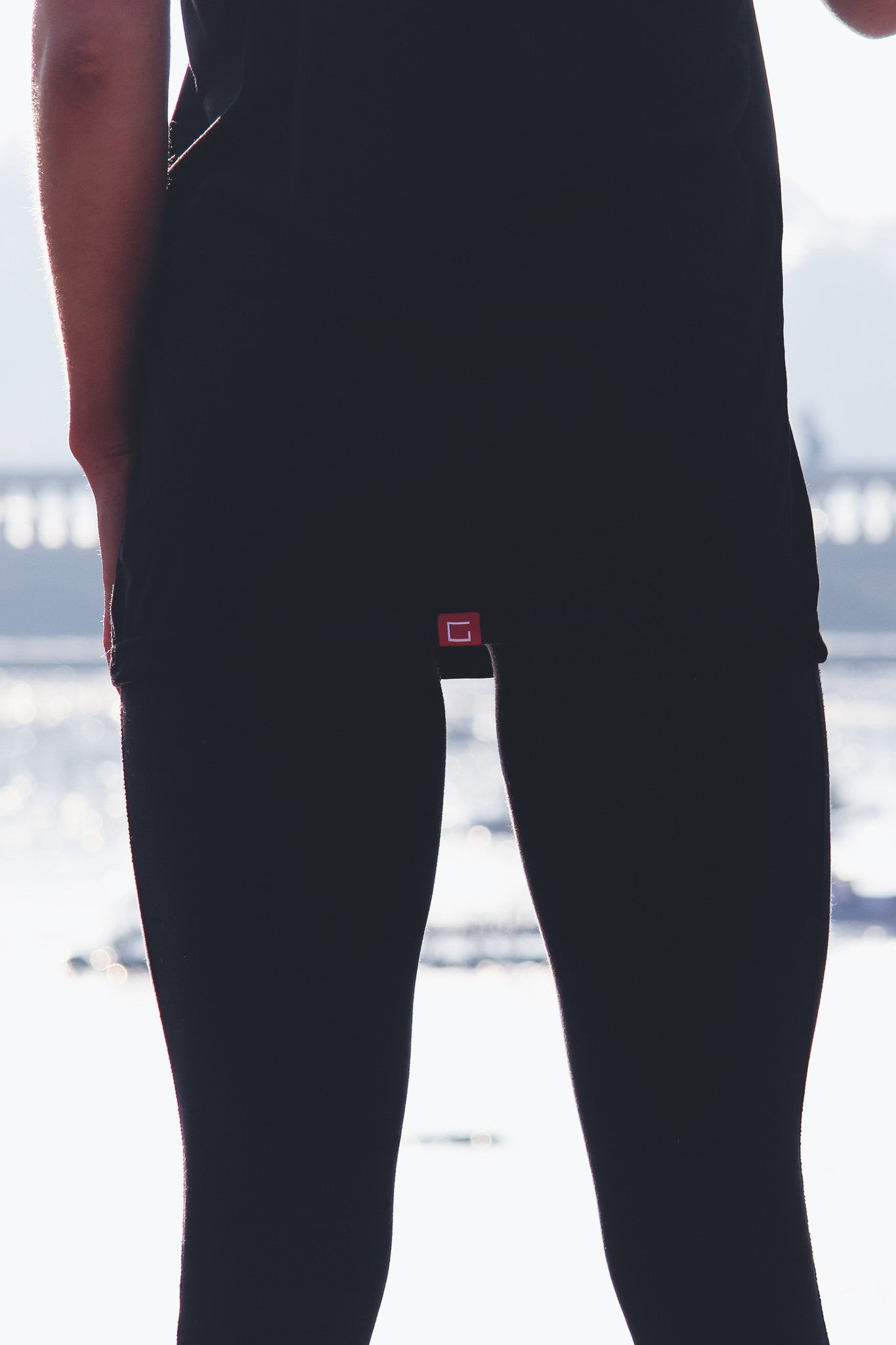 'GR' Boyfriend Stringer - (Black)