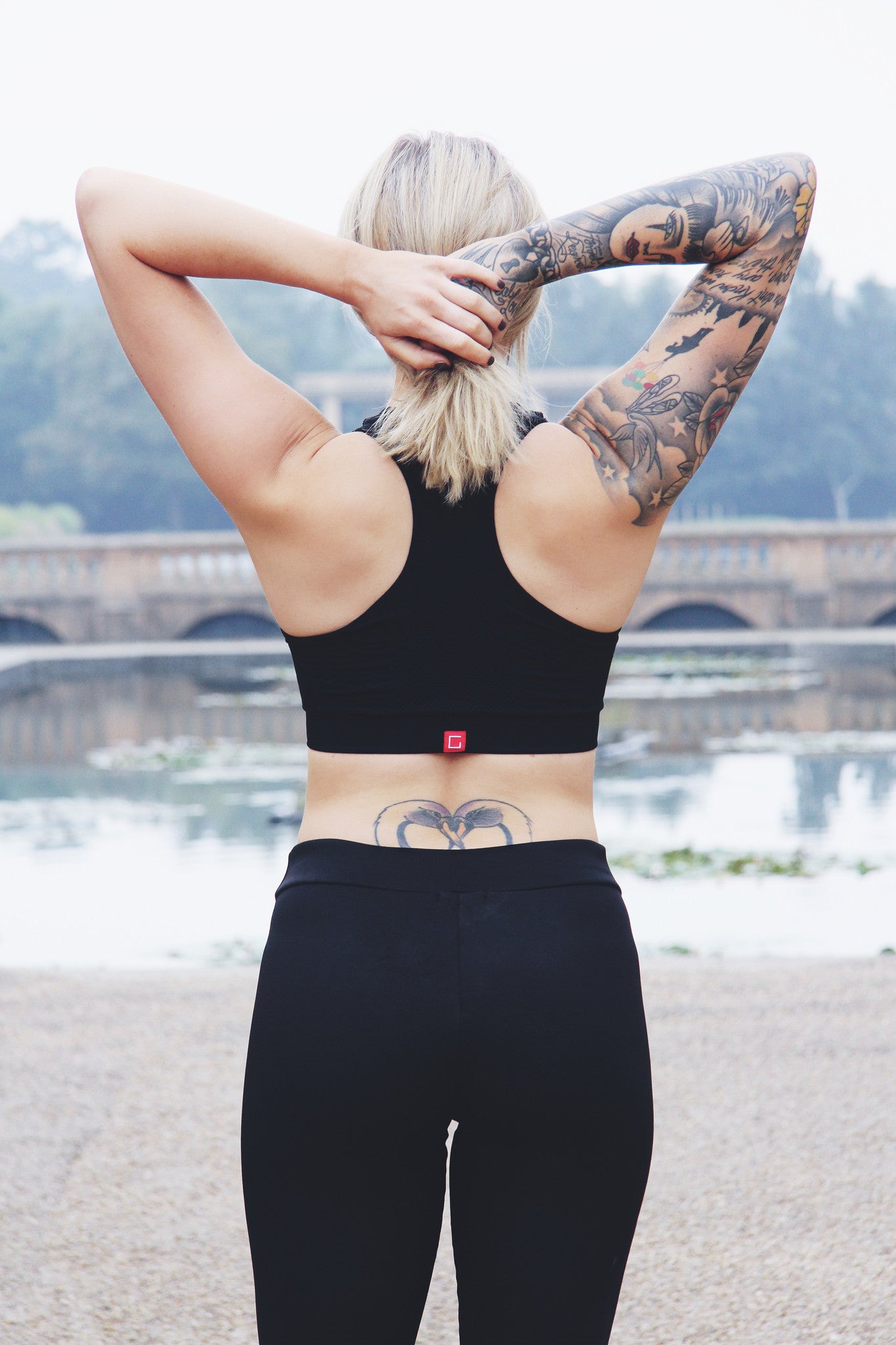 Girls Represent 'G' Sports Bra Image