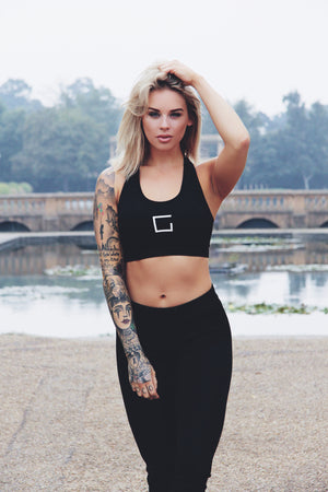 Girls Represent 'G' Sports Bra Image