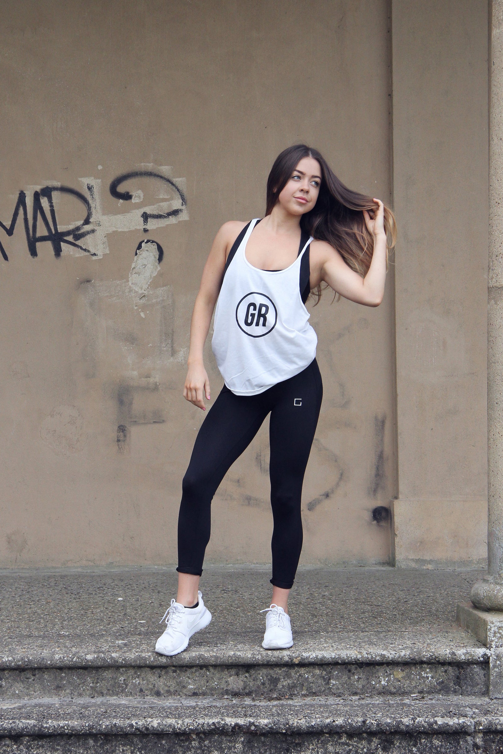 Lightweight Premium Mesh Leggings (Black)