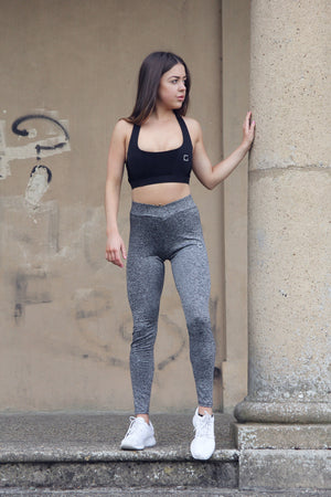 Premium Scrunch Leggings (Dark Grey)