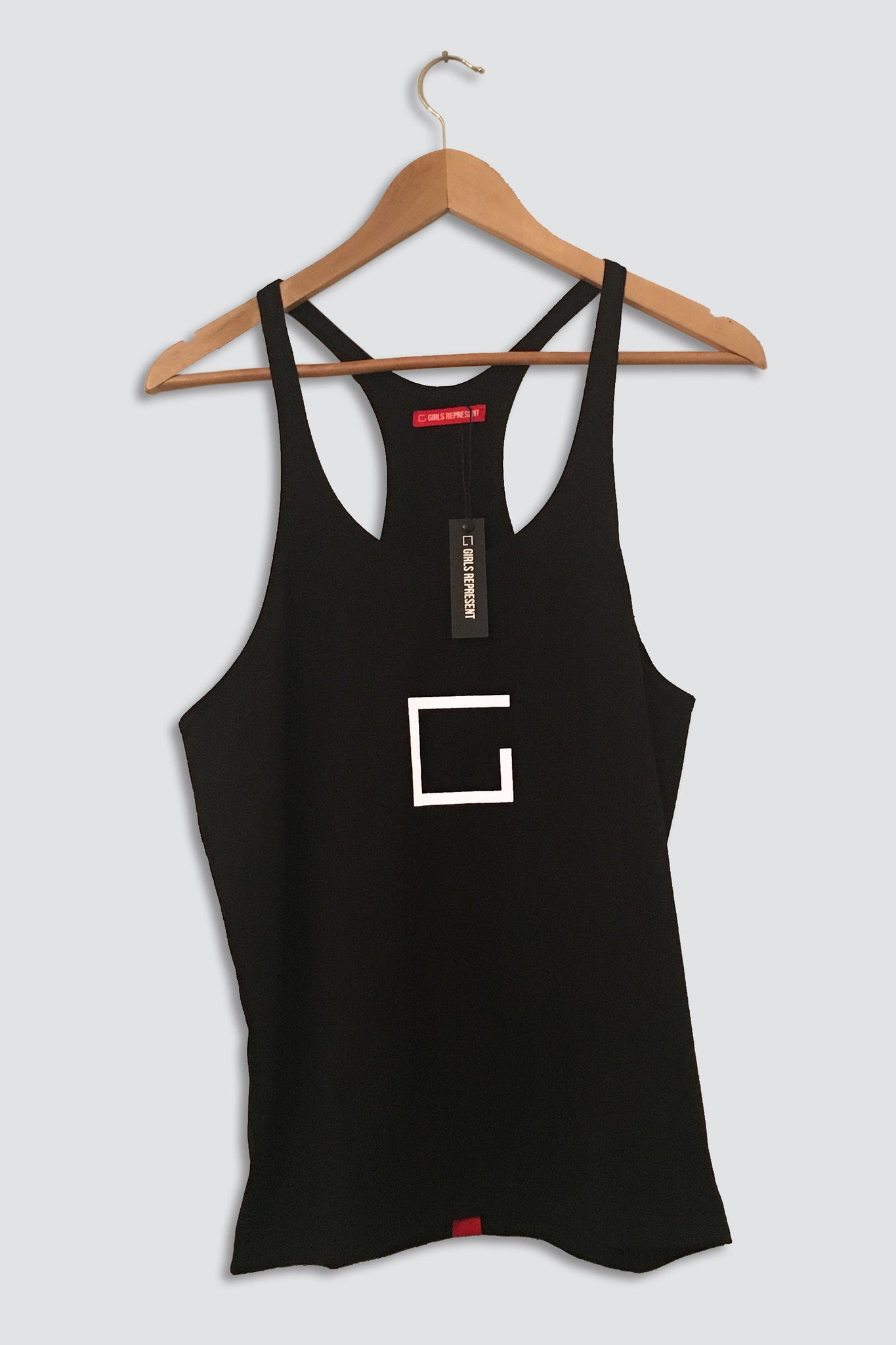 Signature 'G' Boyfriend Stringer (Black)